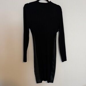 Madden Girl Black Long Sleeve Jumpsuit
